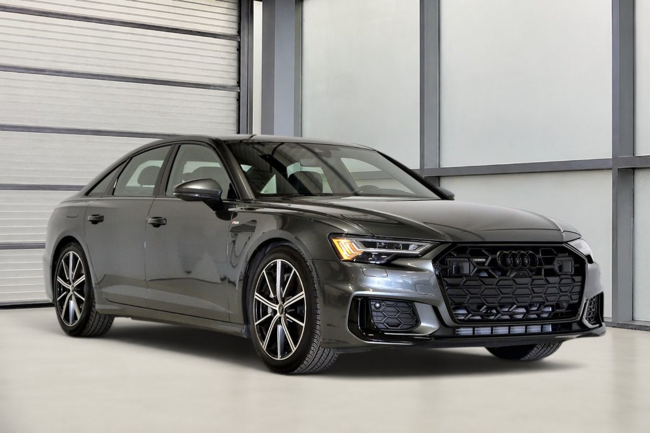 Black (Charcoal) 2025 Audi A6 Sedan Automatic
