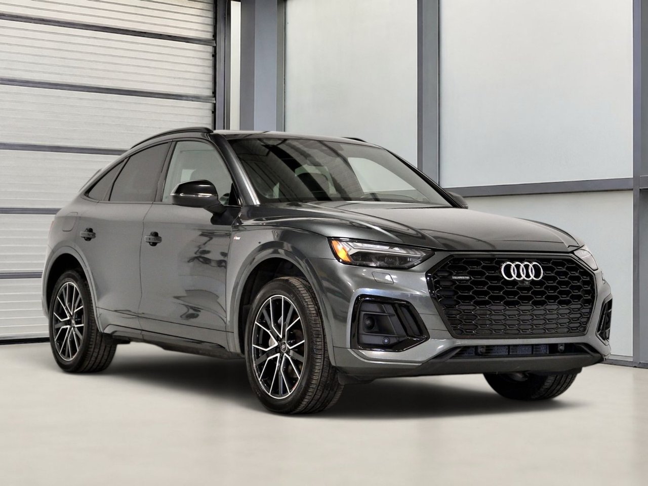 Gray 2023 Audi Q5 Sportback Sedan Automatic