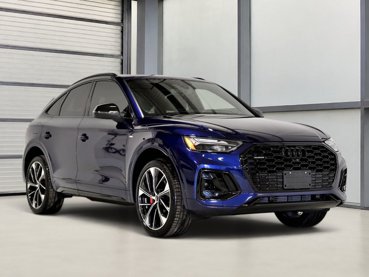 Blue 2024 Audi Q5 Sportback Sedan  Automatic