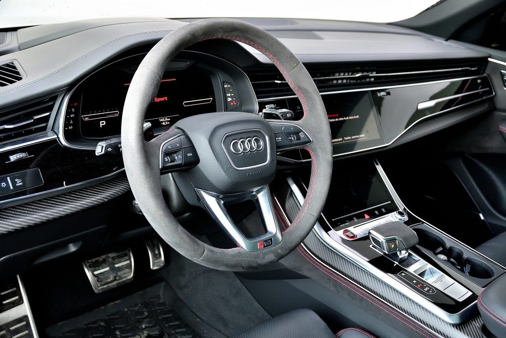 Certified Used 2021 NOIR Audi Carbone / Aide A La Conduite / Echappement Sport image 9