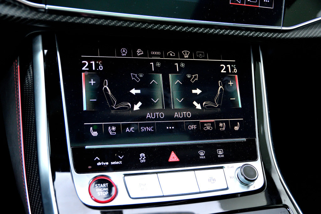 Certified Used 2021 NOIR Audi Carbone / Aide A La Conduite / Echappement Sport image 23
