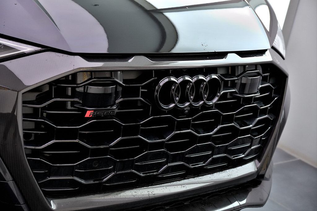 Certified Used 2021 NOIR Audi Carbone / Aide A La Conduite / Echappement Sport image 4