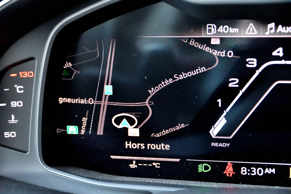 Certified Used 2021 NOIR Audi Carbone / Aide A La Conduite / Echappement Sport image 19