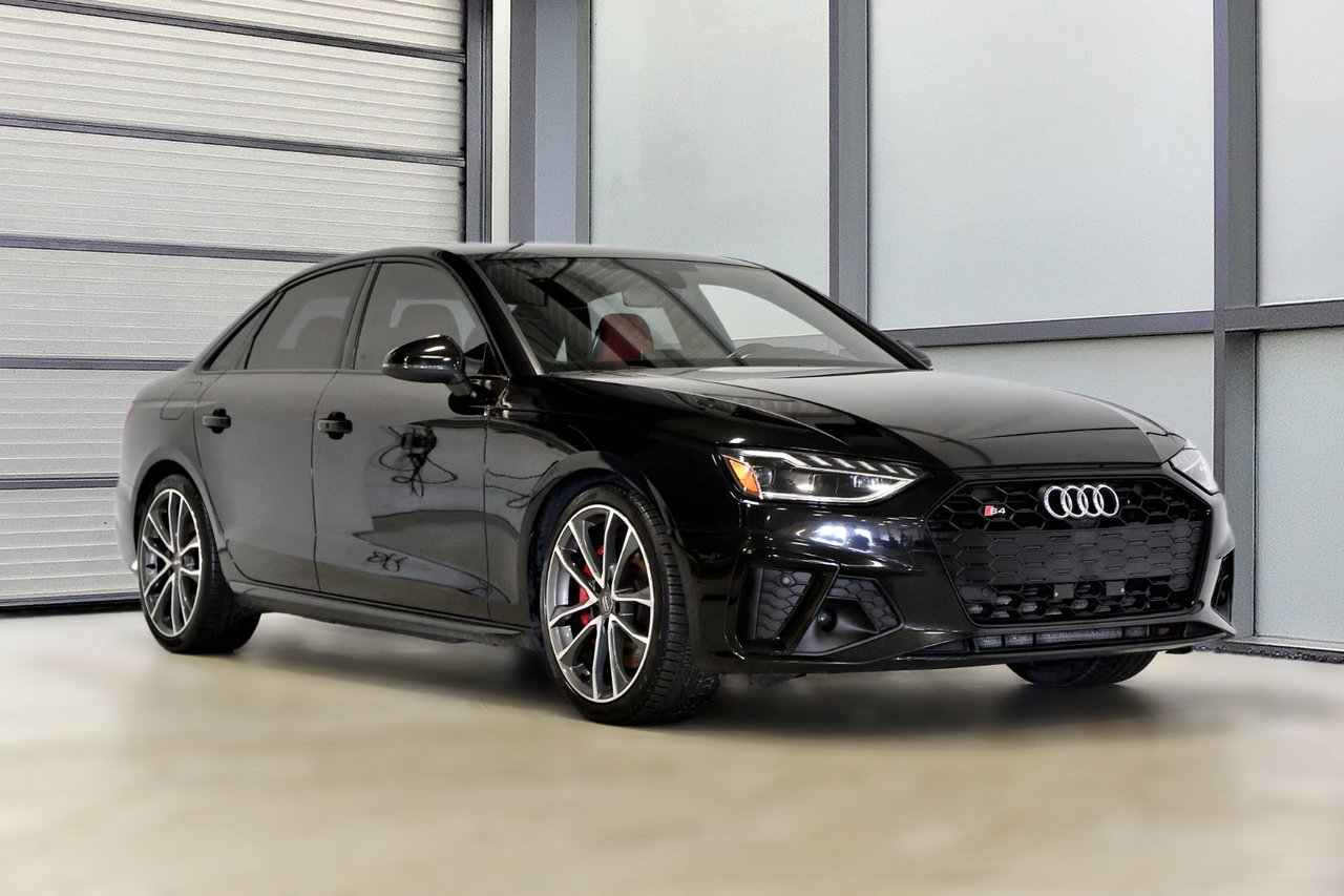 Black 2021 Audi S4 Sedan All-Wheel Drive Automatic
