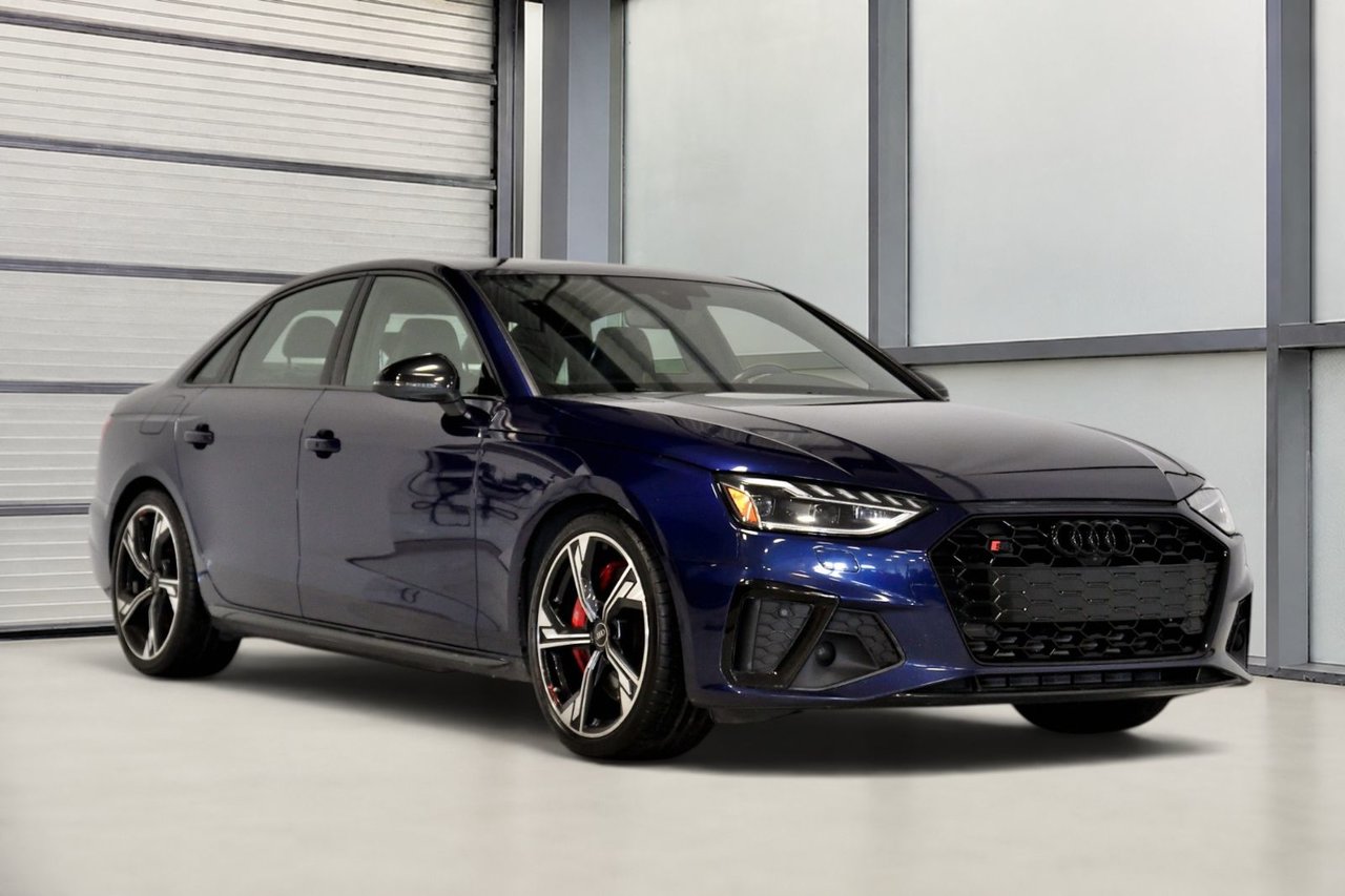 Blue 2023 Audi S4 Sedan Automatic
