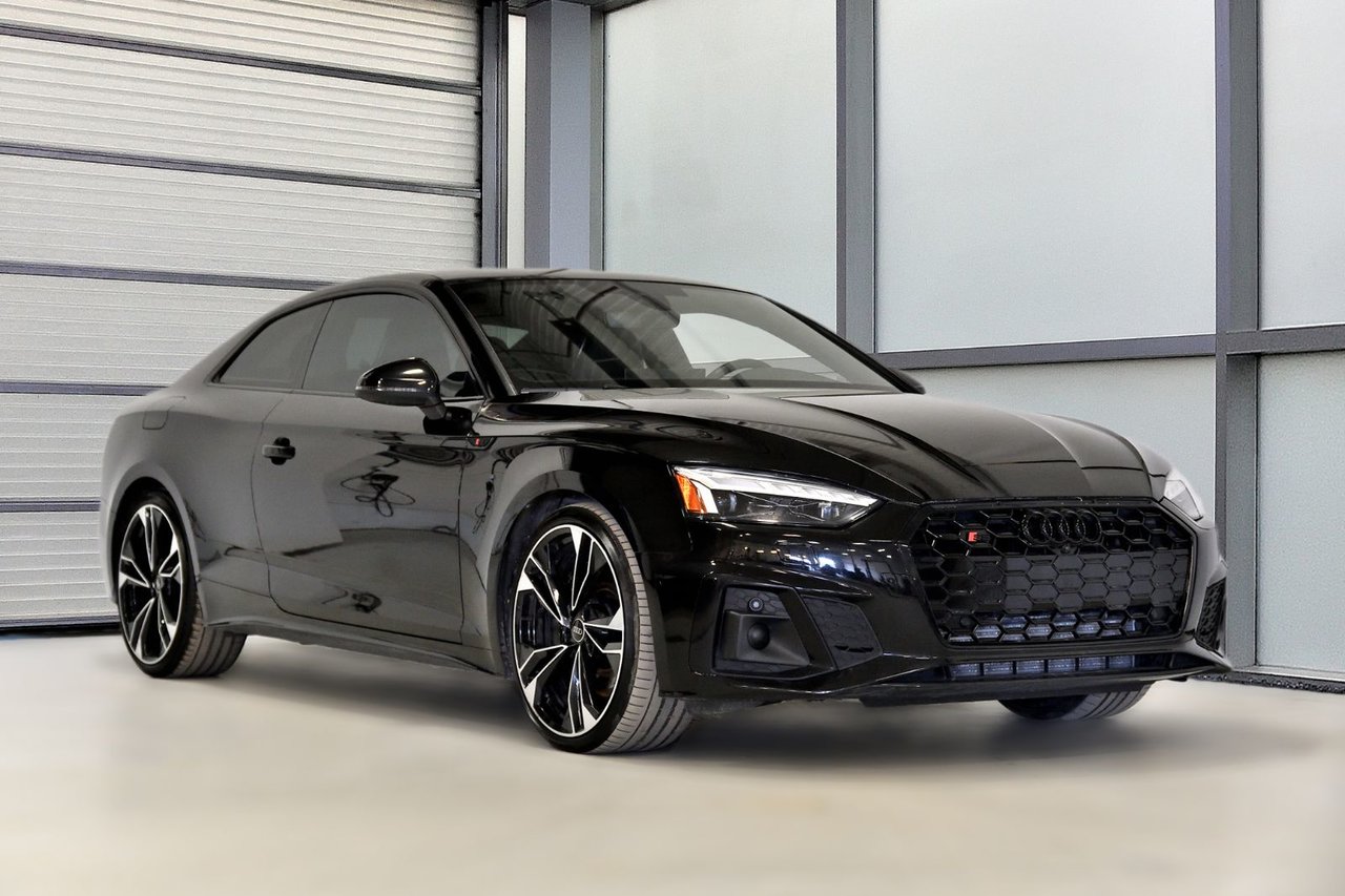Black 2023 Audi S5 3.0 TFSI quattro Technik Coupe AWD Coupe Automatic