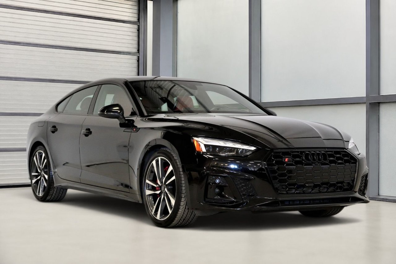 Black 2025 Audi S5 Sportback Sedan  Automatic