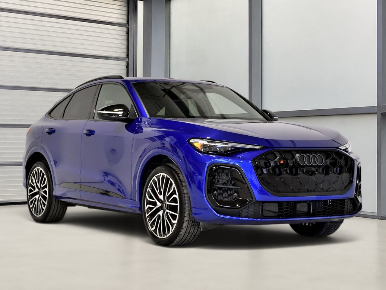 Blue 2025 Audi SQ5 Sportback Sedan  Automatic