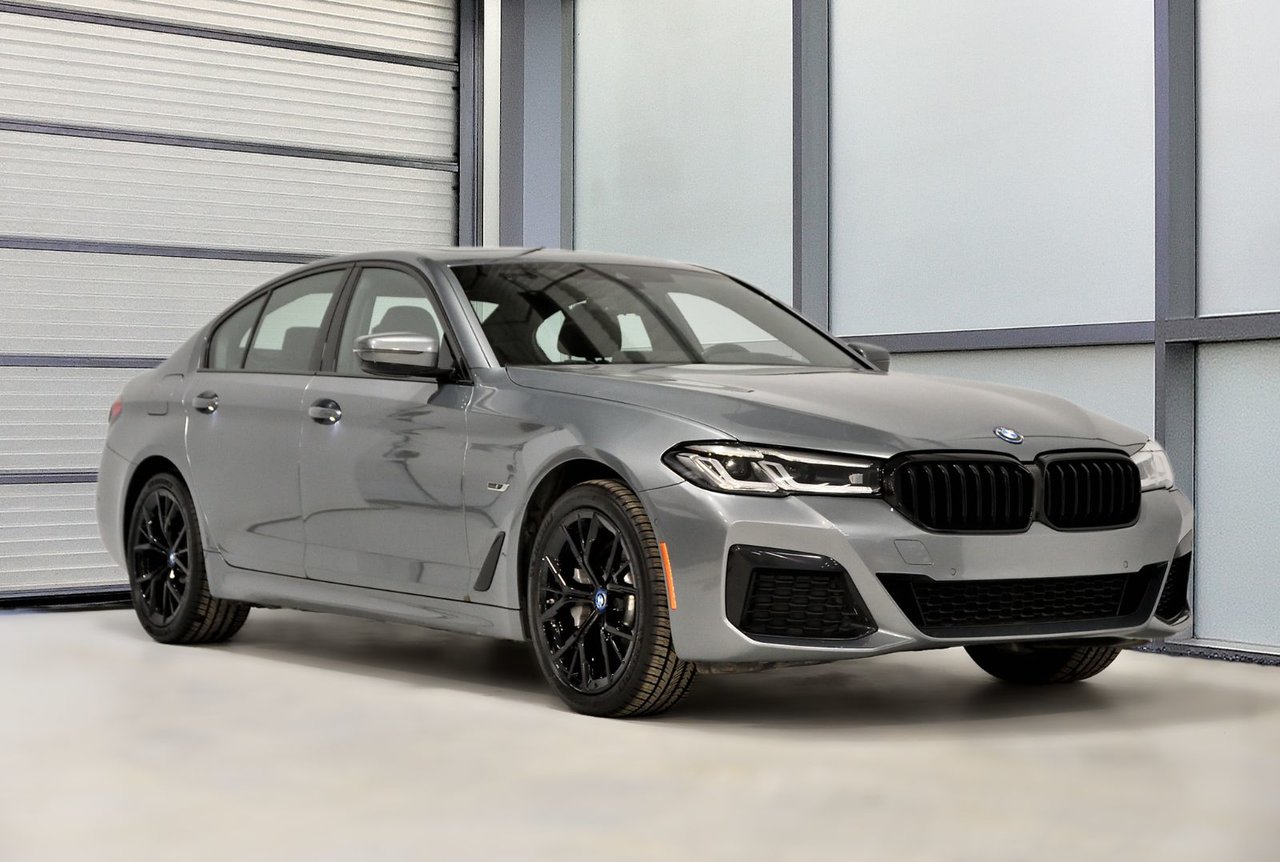 Gray 2023 BMW 5 Series Sedan All-Wheel Drive Automatic