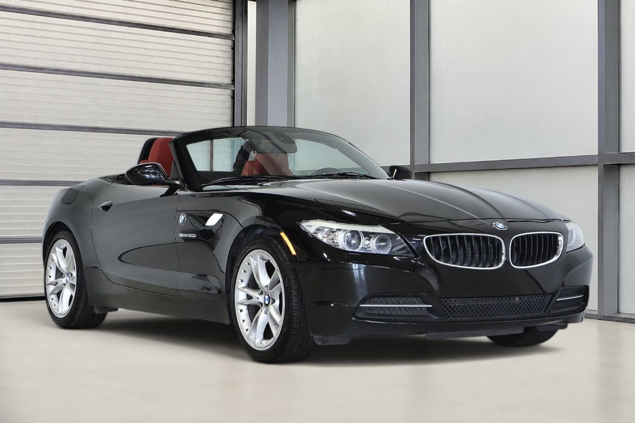 Blue 2009 BMW Z4 Convertible Rear-Wheel Drive