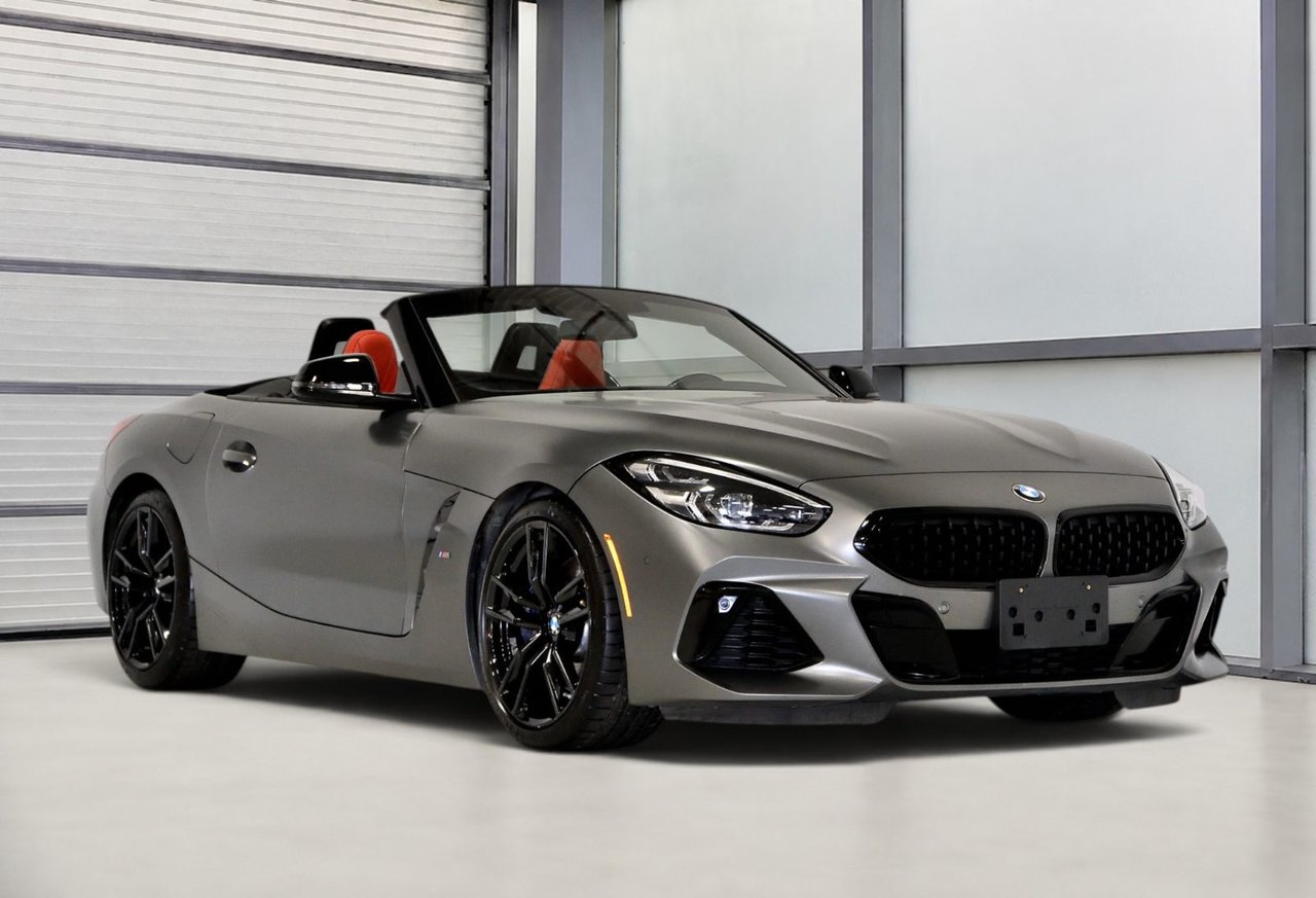 Gray 2020 BMW Z4 Convertible Rear-Wheel Drive Automatic