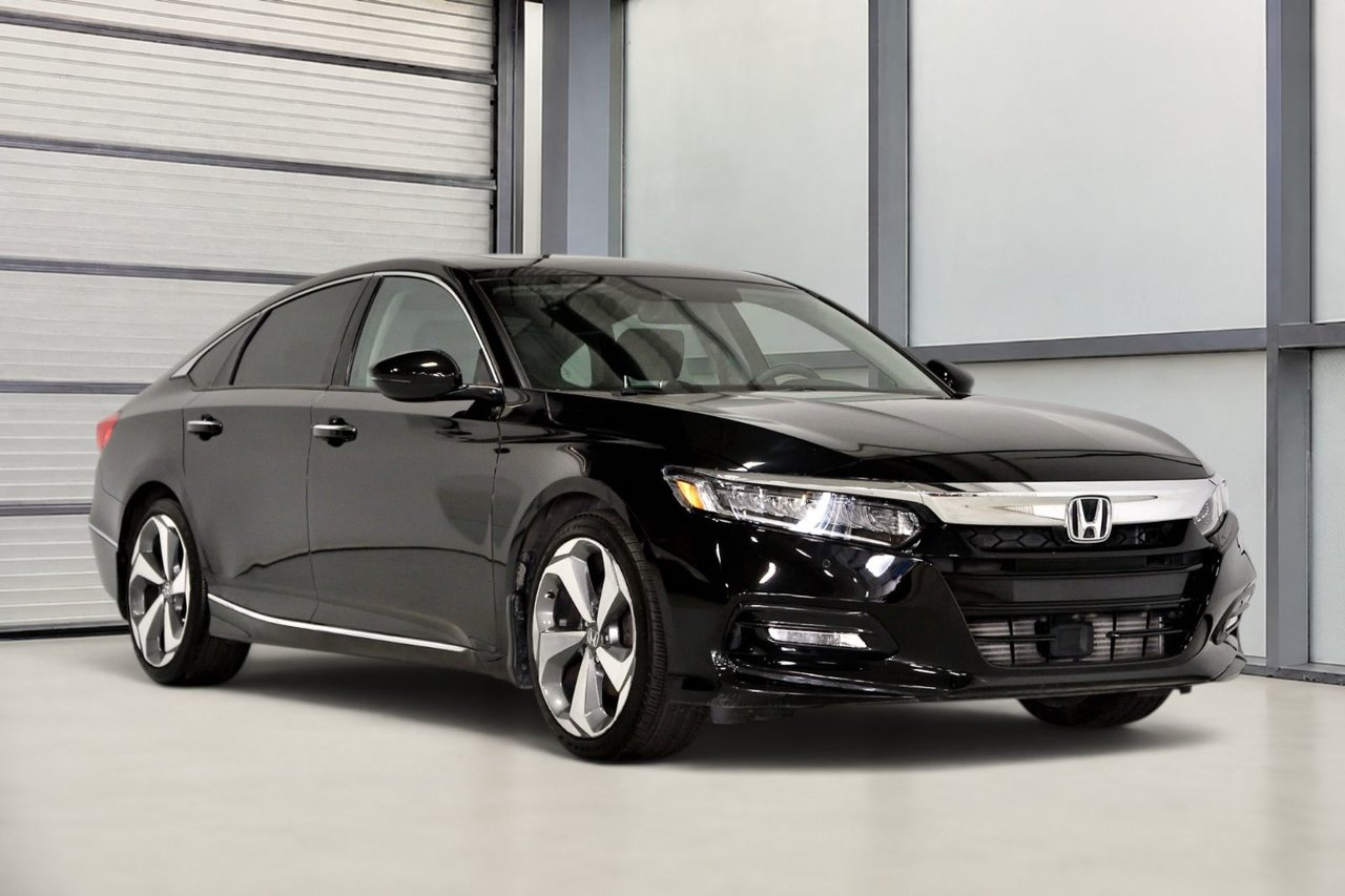 Black 2020 Honda Accord Sedan Continuously Variable Transmission