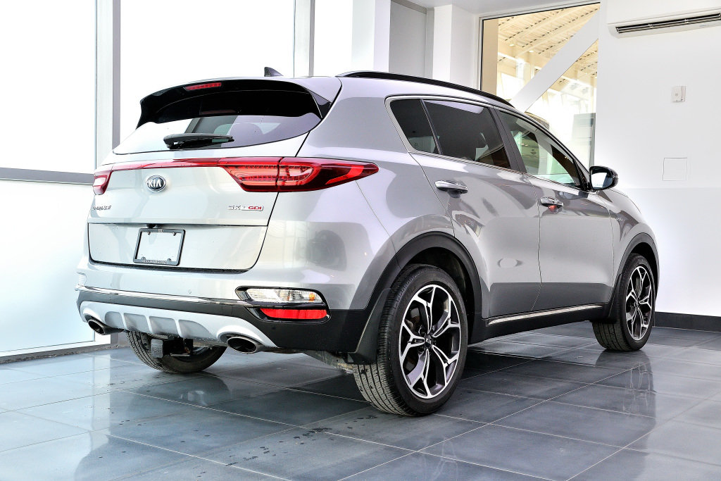 Used 2020 GRIS Kia SX / AWD / Navigation / Toit Ouvrant / Carplay image 9