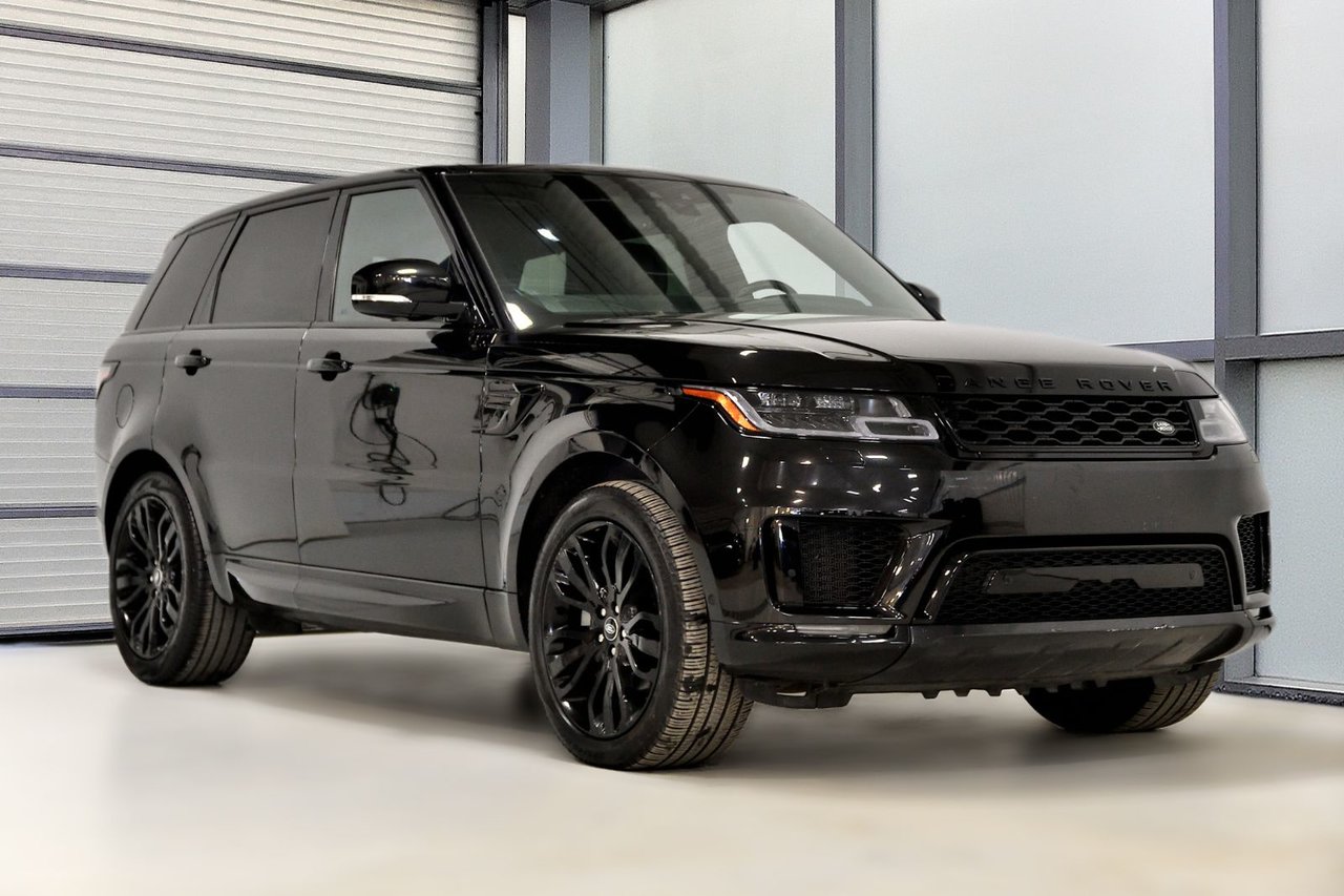 Black 2022 Land Rover Range Rover Sport HSE Silver Edition AWD Pickup Truck All-Wheel Drive Automatic