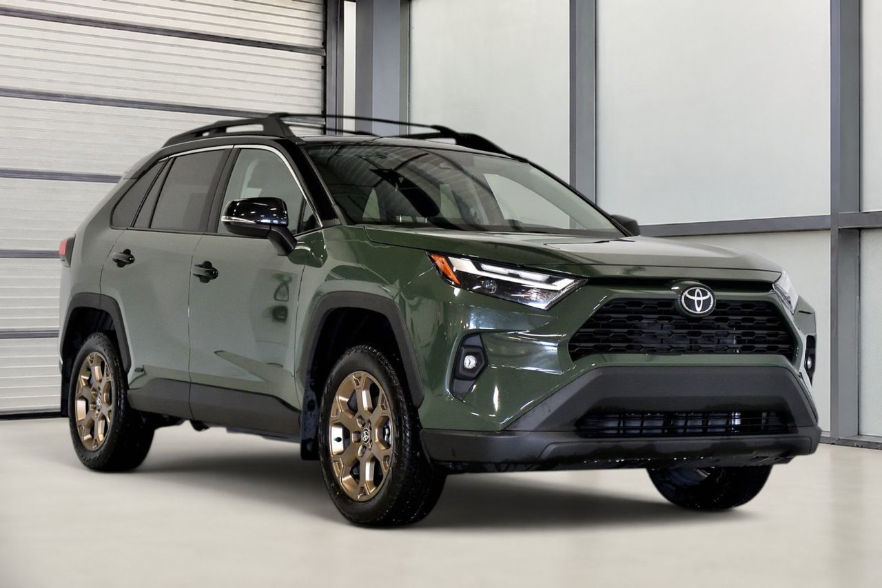 Green 2025 Toyota RAV4 Hybrid SUV / Crossover All-Wheel Drive 