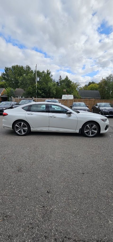 Used 2021 white Acura SH-AWD Platinum Elite image 2
