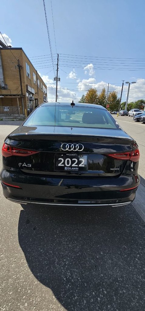 Certified Used 2022 Brilliant black Audi KOMFORT image 3