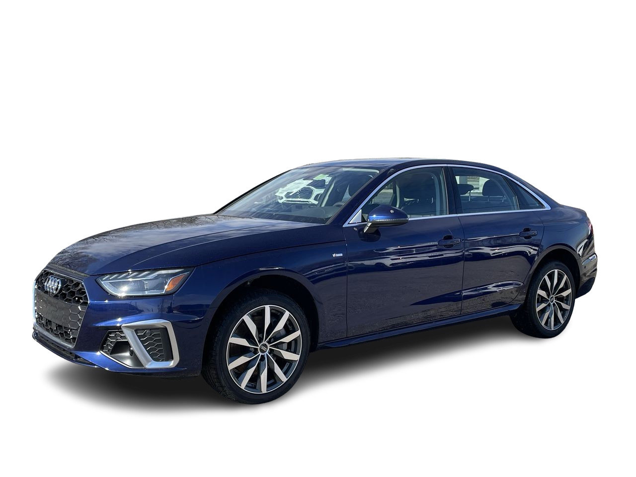 New 2023 Navarra blue metallic Audi Progressiv image 3