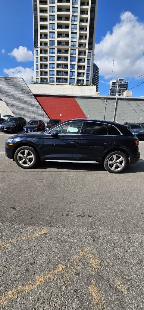 Used 2019 blue Audi PROGRESSIV image 2