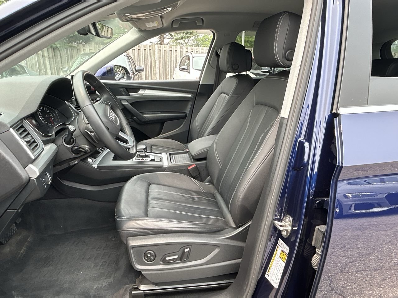 Certified Used 2021 blue Audi KOMFORT image 19