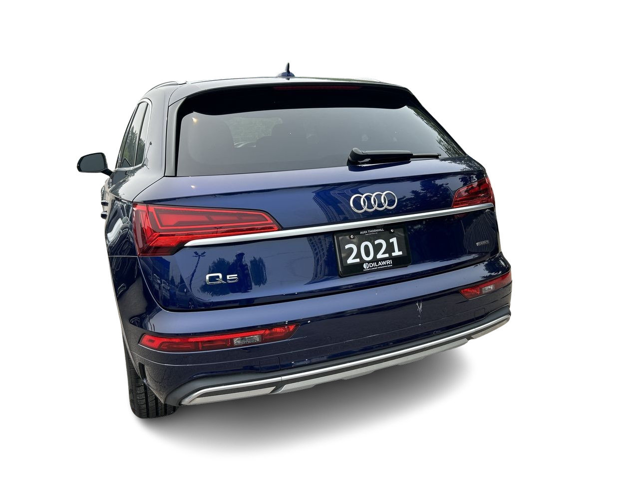 Certified Used 2021 blue Audi KOMFORT image 8