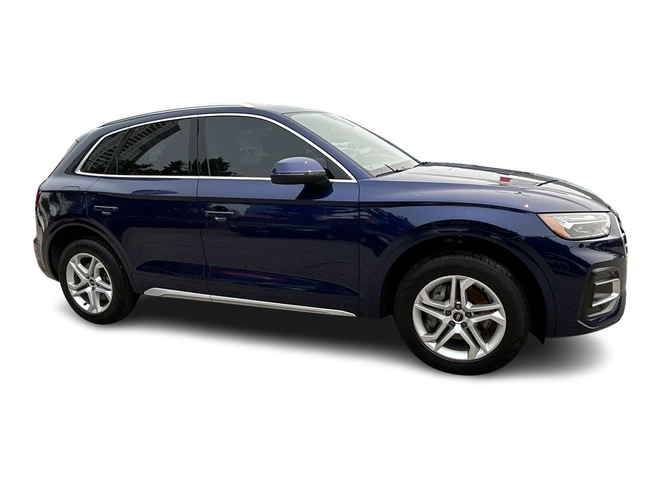 Certified Used 2021 blue Audi KOMFORT image 14