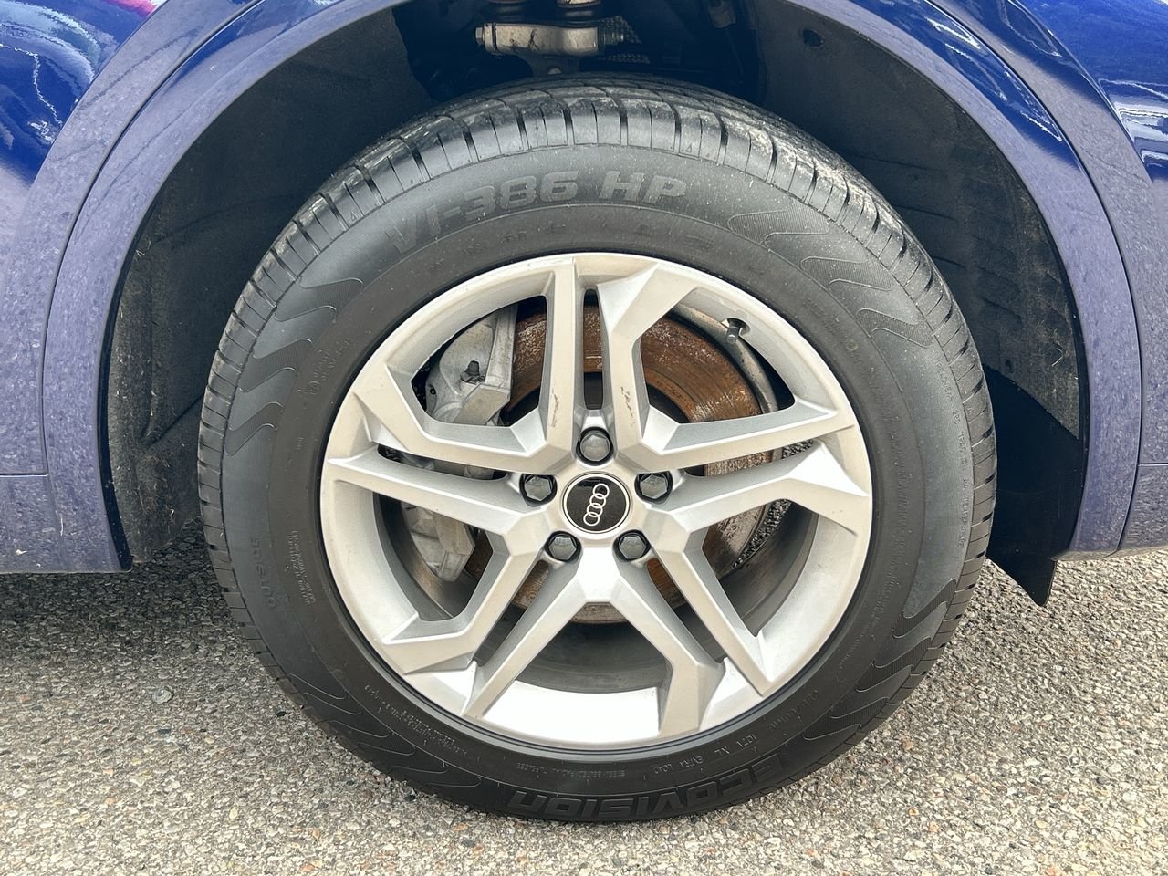 Certified Used 2021 blue Audi KOMFORT image 18