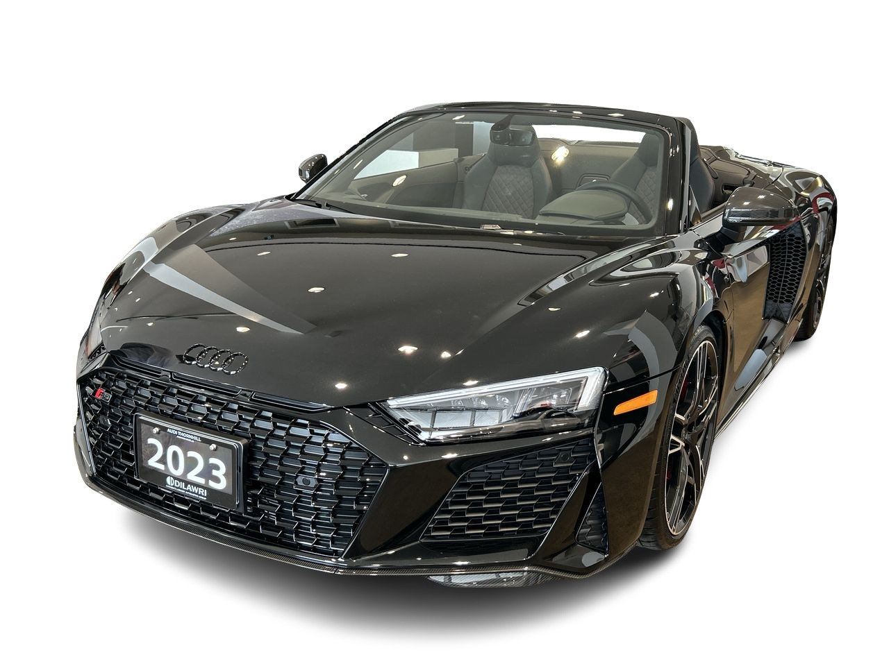New 2023 Mythos black metallic Audi V10 performance quattro image 2
