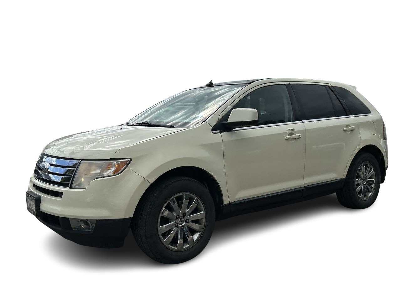 Used 2008 White Ford Limited 4D Utility AWD image 3