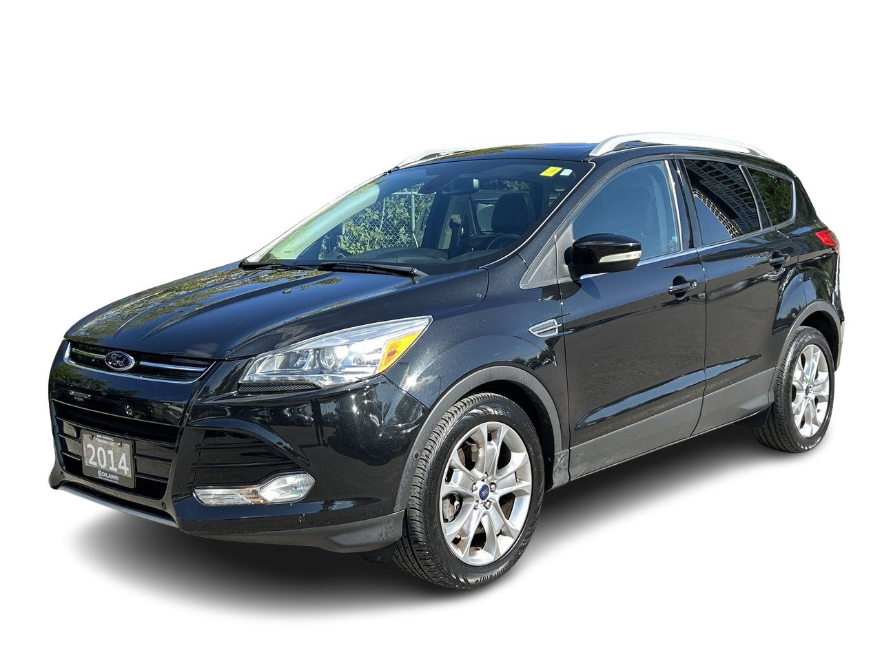 Used 2014 Black Ford Titanium - FWD image 2