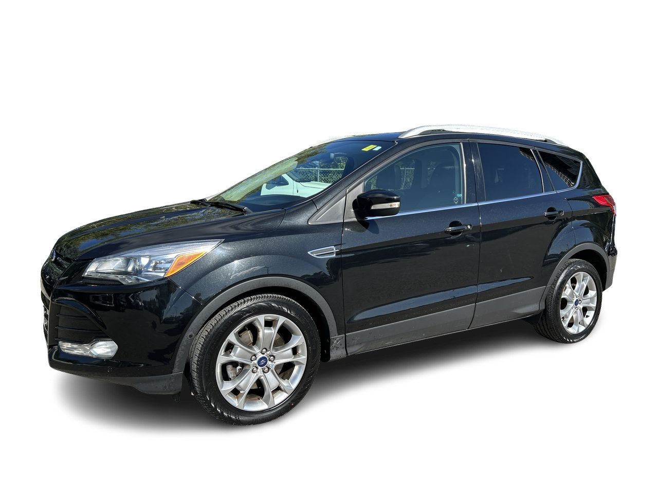 Used 2014 Black Ford Titanium - FWD image 3