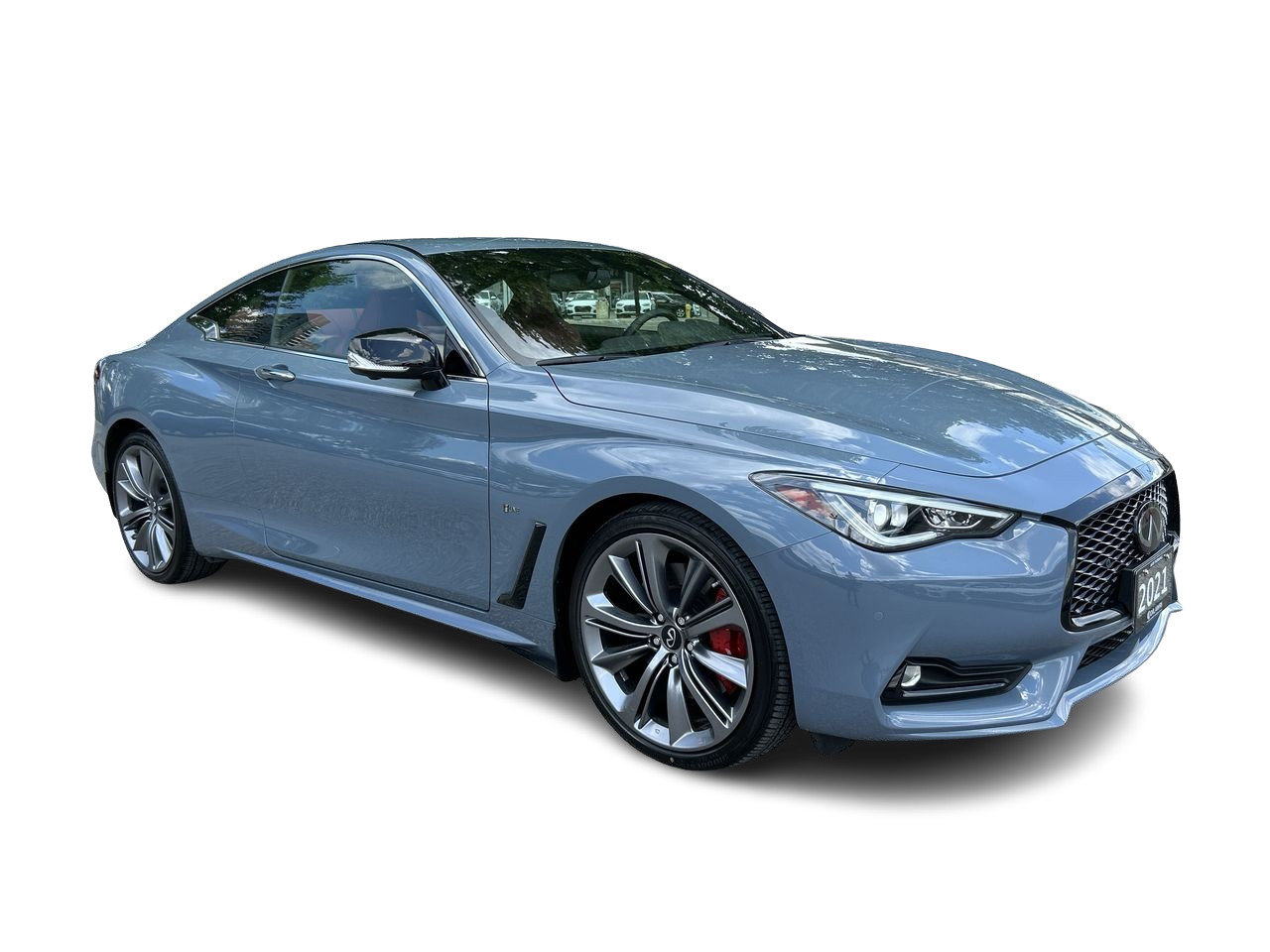 Used 2021 grey INFINITI Sport image 15