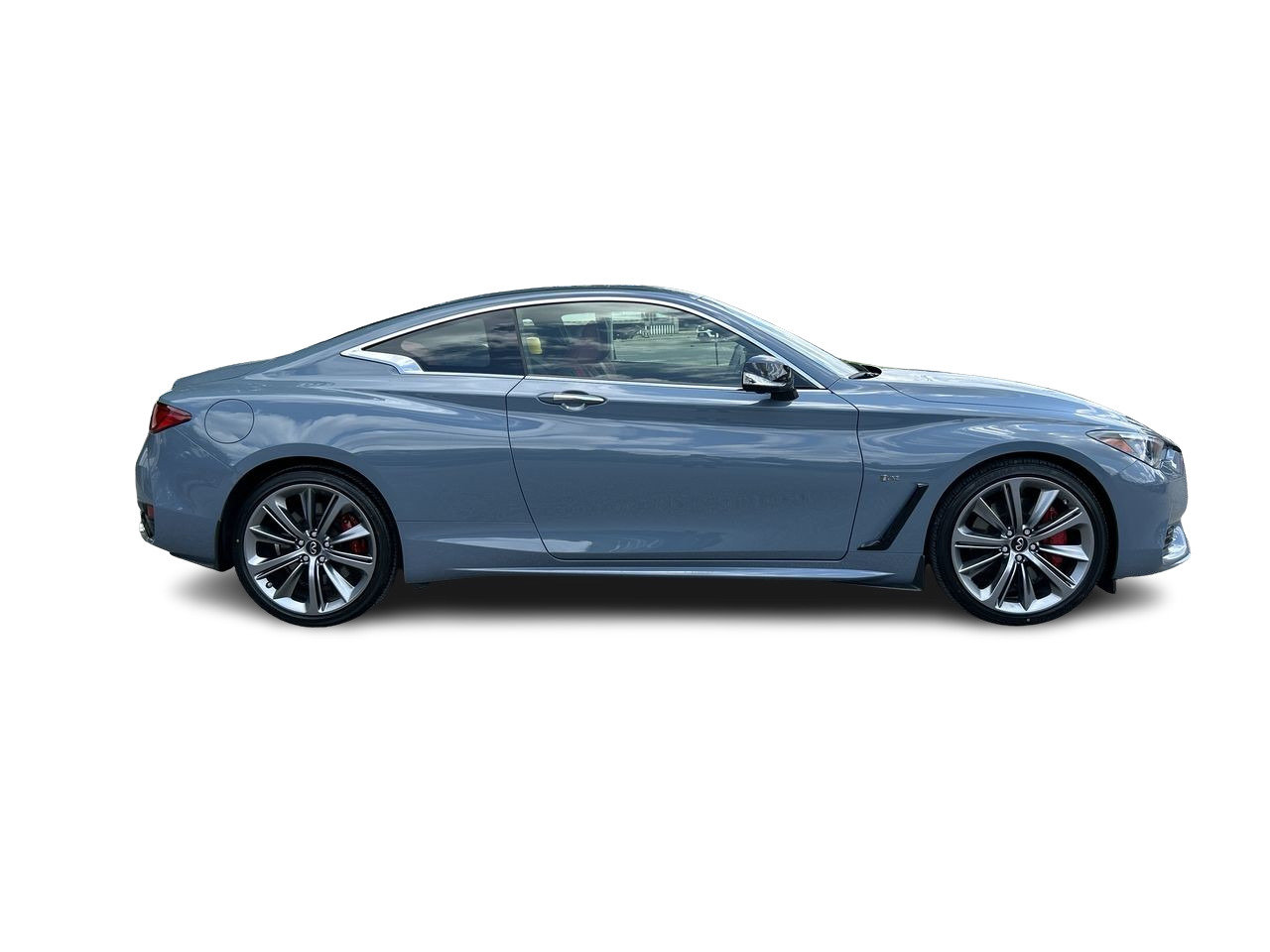 Used 2021 grey INFINITI Sport image 13