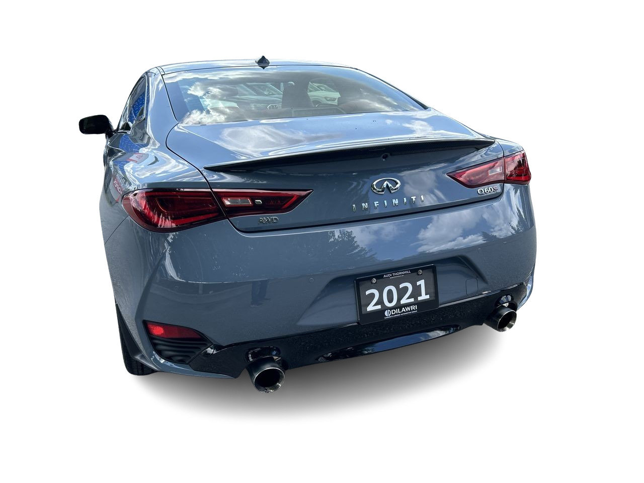 Used 2021 grey INFINITI Sport image 8