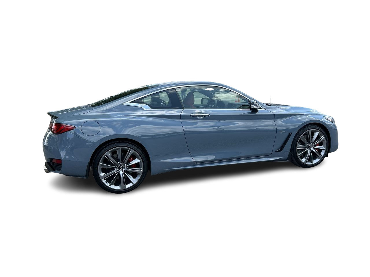 Used 2021 grey INFINITI Sport image 12