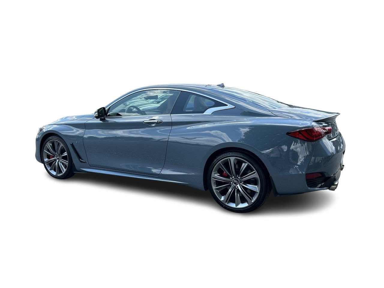 Used 2021 grey INFINITI Sport image 6