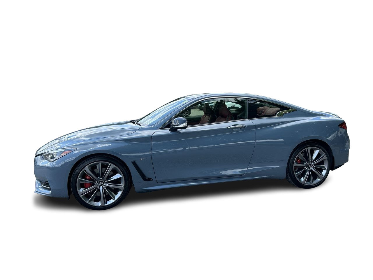 Used 2021 grey INFINITI Sport image 4