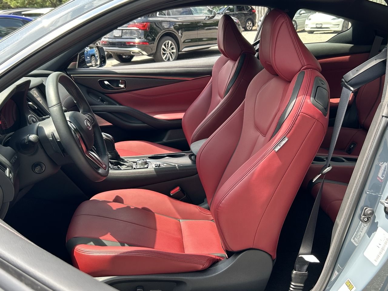 Used 2021 grey INFINITI Sport image 19