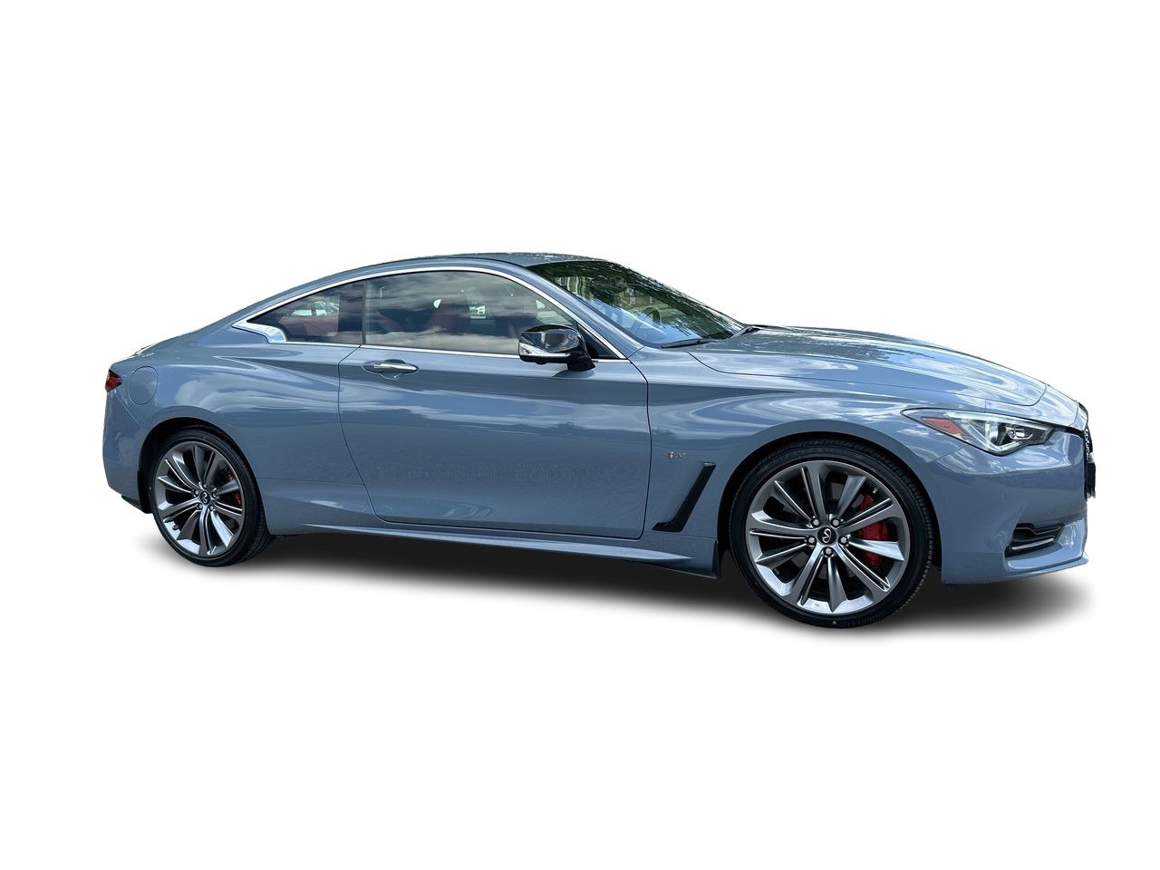 Used 2021 grey INFINITI Sport image 14