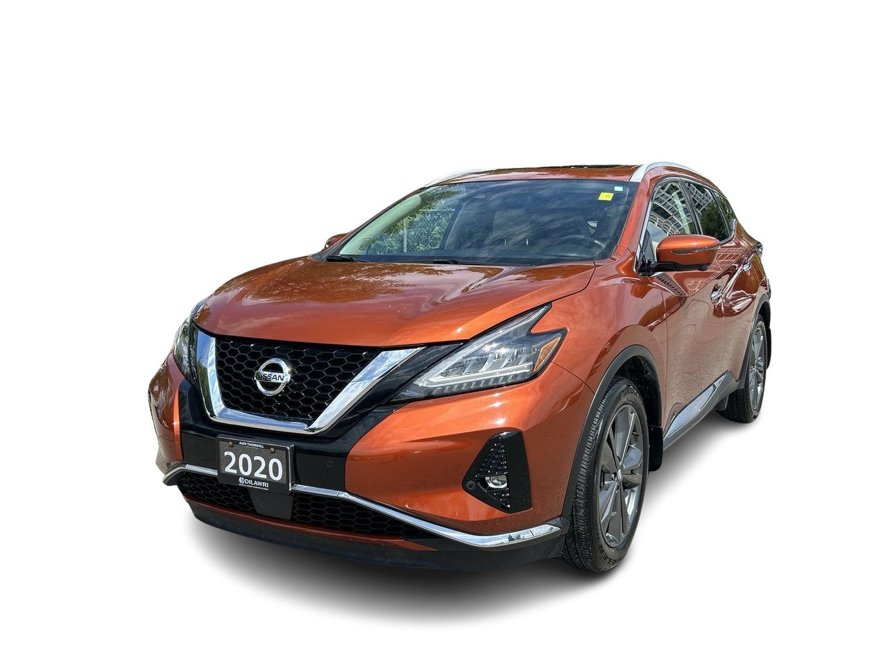 Used 2020 ORANGE Nissan Platinum image 2