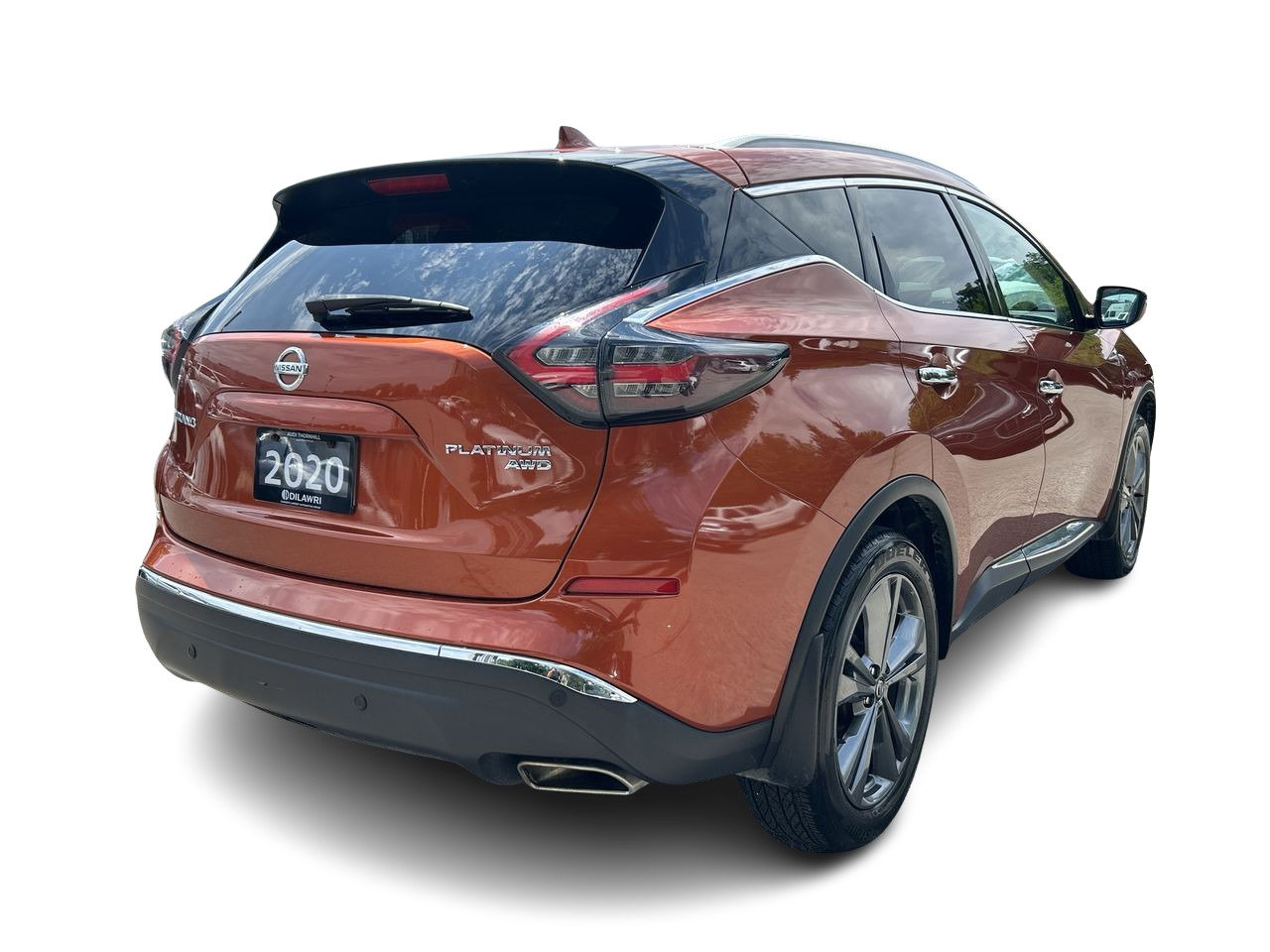 Used 2020 ORANGE Nissan Platinum image 10