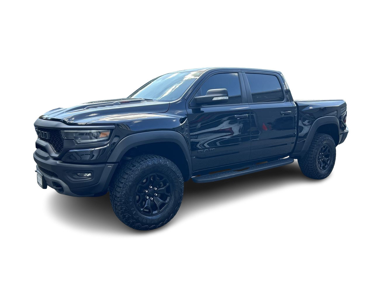 Used 2022 Granite Crystal (MET) / Diamond Black Crystal P.C. Ram Crew Cab image 3