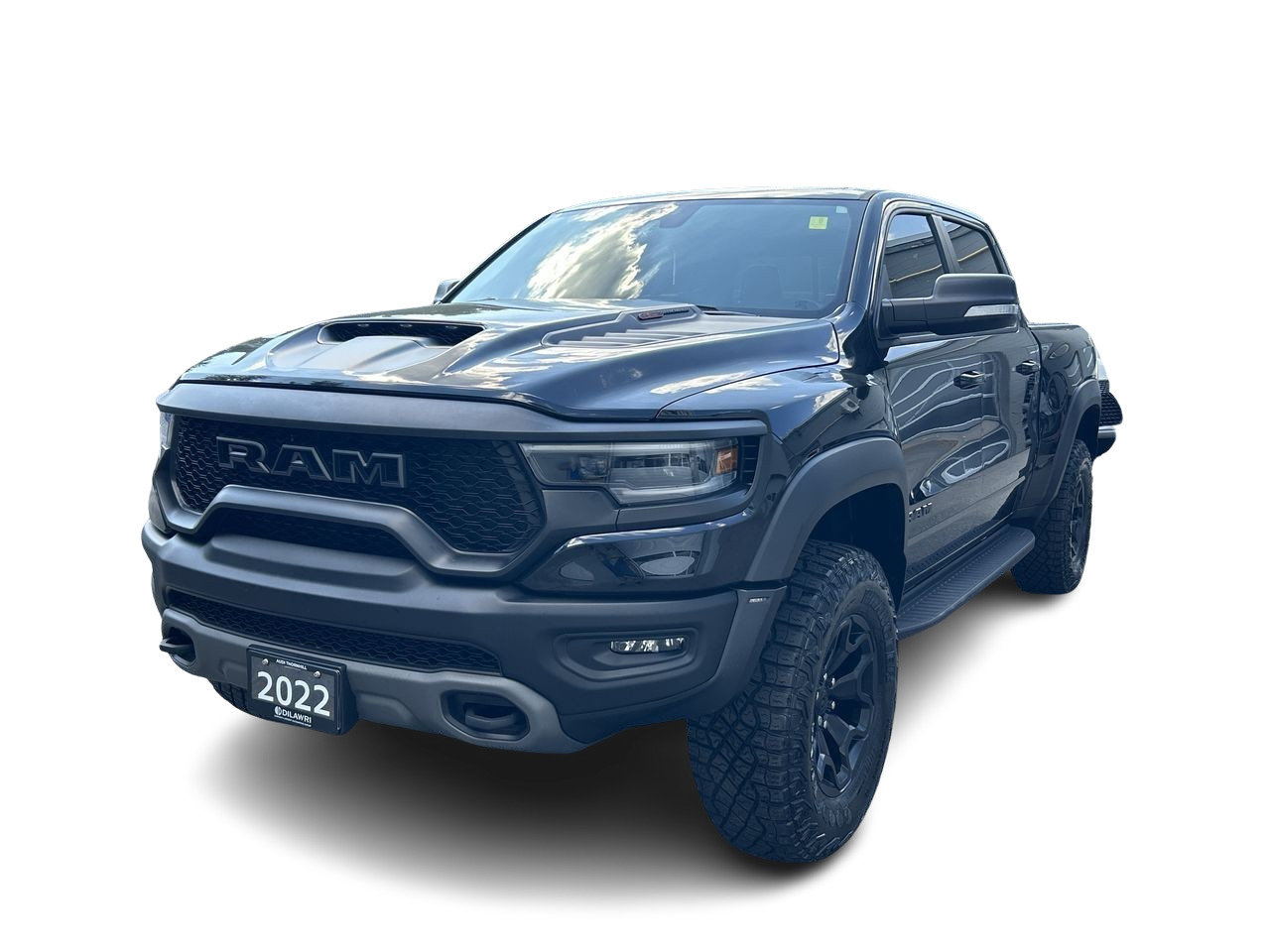 Used 2022 Granite Crystal (MET) / Diamond Black Crystal P.C. Ram Crew Cab image 2