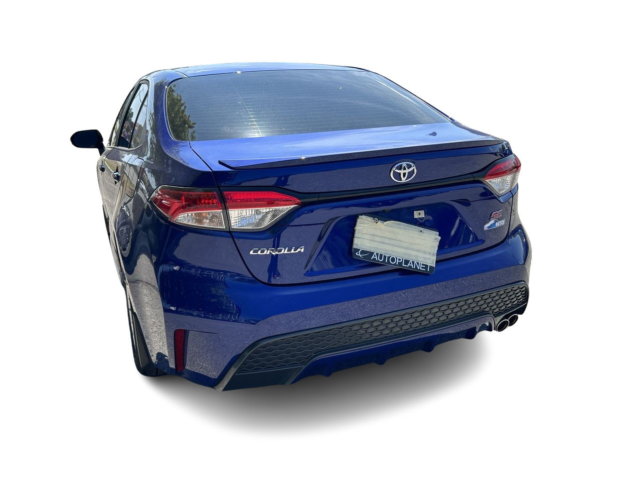 Used 2022 Blue Crush Metallic Toyota SE image 8