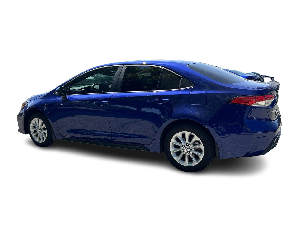 Used 2022 Blue Crush Metallic Toyota SE image 6