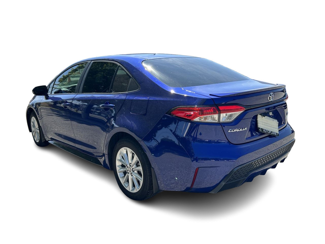Used 2022 Blue Crush Metallic Toyota SE image 7
