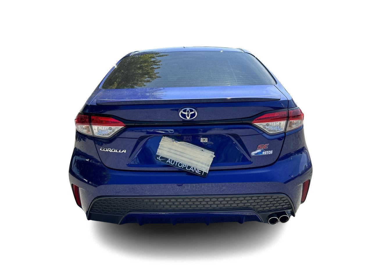 Used 2022 Blue Crush Metallic Toyota SE image 9
