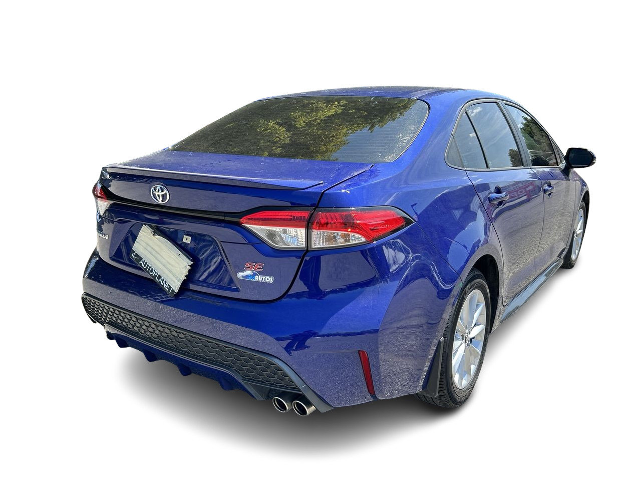 Used 2022 Blue Crush Metallic Toyota SE image 10