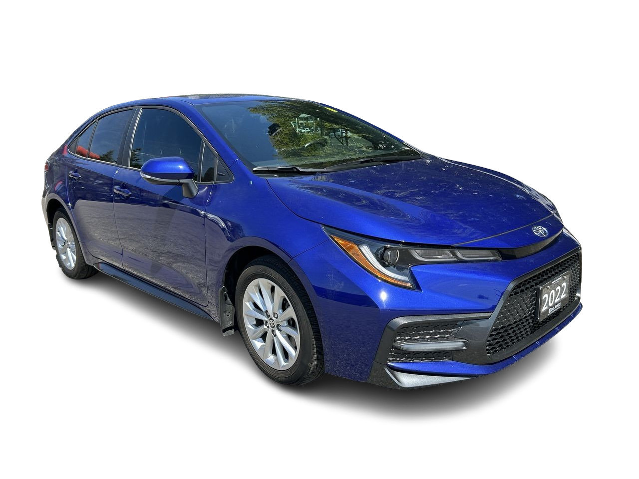 Used 2022 Blue Crush Metallic Toyota SE image 15