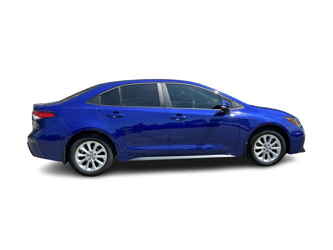 Used 2022 Blue Crush Metallic Toyota SE image 12